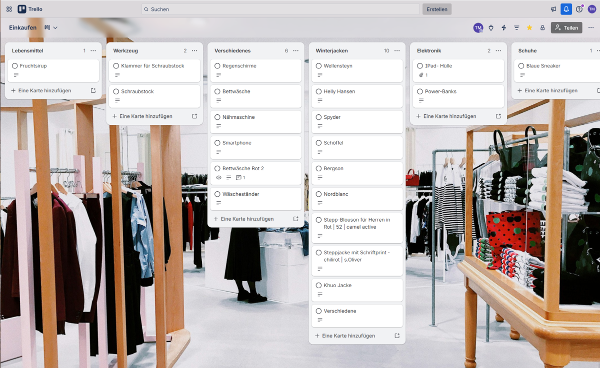 Trello Grid